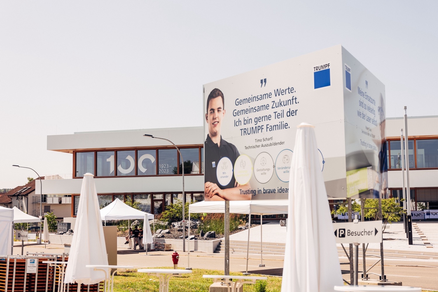 TRUMPF 100 Familienfest: Mission Future
